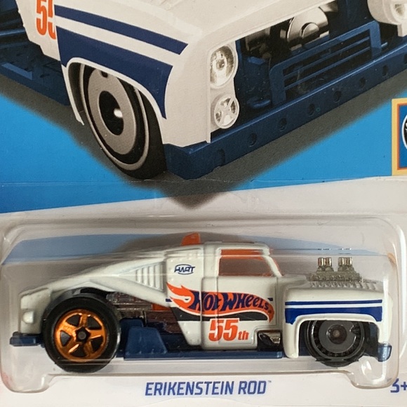 Hot Wheels Erikenstein Rod HW 55 Race Team Anniversary HotWheels Truck ๐ - Picture 2 of 5